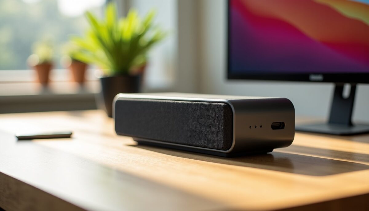 Microsoft lance un haut-parleur de bureau innovant intégrant un hub USB Type-C multifonction
