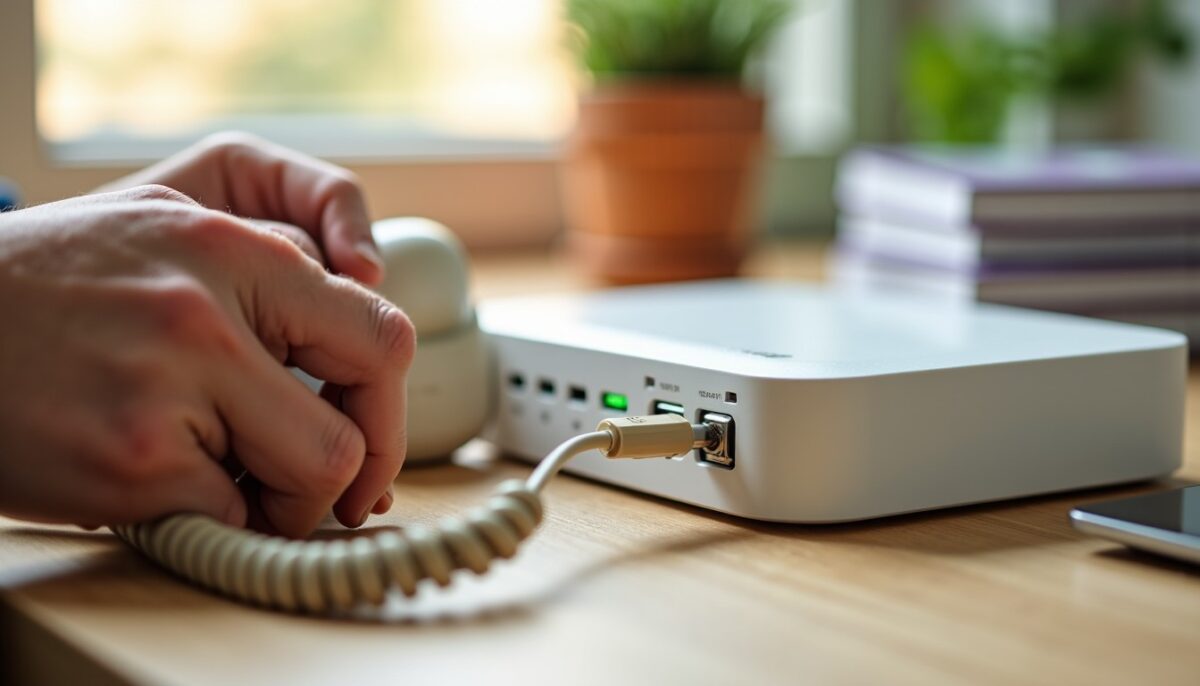 Guide pratique : connecter votre téléphone fixe à la fibre Orange facilement